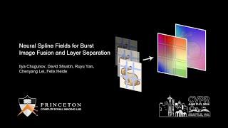 Neural Spline Fields for Burst Image Fusion and Layer Separation