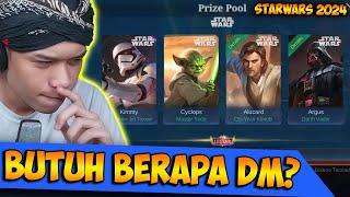 Butuh Berapa Diamond Untuk Mendapatkan 1 Skin Starwars 2024 ? Mlbb x Starwars