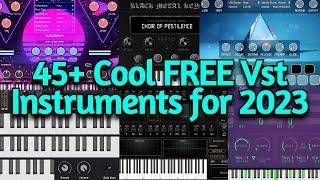 45+ Of The Best FREE Vst Instruments for 2023 from 2022 Pc & Mac - Synths Pianos Strings Keys