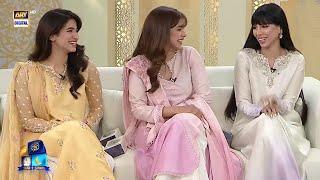 Meet Your Favorite Actress Sonya Hussyn with her sisters in shan e suhoor