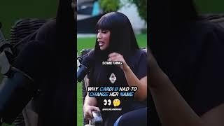 Why Cardi B had to CHANGE her NAME 