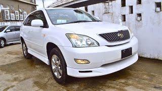 Toyota Harrier 2003 model in pearl colour now available at harab motors tz