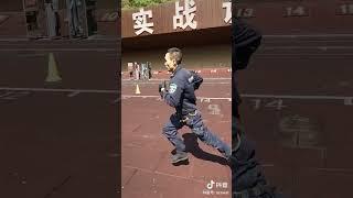 Экзамен китайского полицейского спецназа. Chinese police special forces exam.
