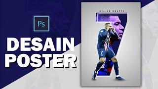 Desain Poster Photoshop  Cara Membuat Desain Poster Bola di Photoshop