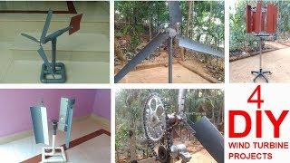 Make Amazing Wind Turbine Projects 2018 DIY