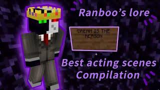 Ranboo’s lore best acting clips in chronological order pt.1 w time stamps read desc Dream SMP