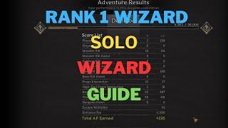 Solo Wizard Goblin Cave Guide  2 Rogues 1 Barbarian  Rank 1 Wizard  Dark and Darker