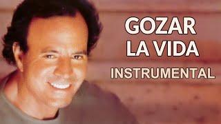 Gozar la Vida  Julio Iglesias - Instrumental cover version + letras