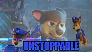 Unstoppable Chase tribute Paw patrol the movie 