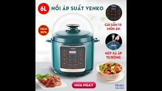 Nồi áp suất Venko 6L VP60E8 - Van xả tự động