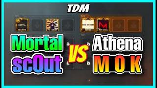 Mortal + Scout VS Athena + MOK  PUBG MOBILE