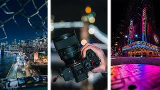 INSANE POV NEW YORK CITY NIGHT STREET PHOTOGRAPHY - SONY A7IV