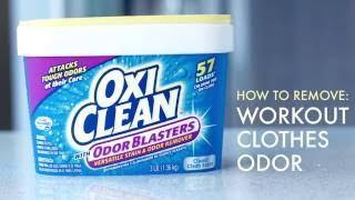 How to Remove Odor from Workout Clothes with OxiClean™