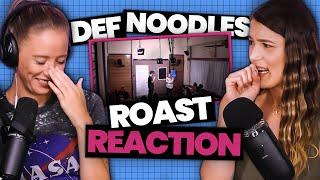 Our HONEST Reaction to the DEF NOODLES ROAST Ep. 8