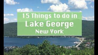 Top 15 Things to do in LAKE GEORGE New york #ExploreWithKirti