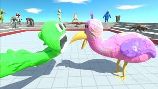 Tornoment 1vs1  Jumbo Josh vs Opilia Bird - Animal Revolt Battle Simulator