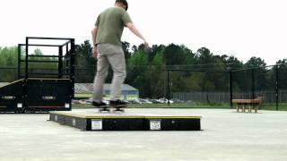 Skating at Sumter Skatepark