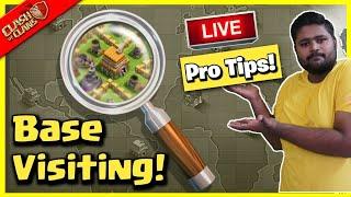 FUN NIGHT STREAM  BASE VISTINGCLASH OF CLANS LIVE