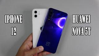 iPhone 12 vs Huawei nova 5T  SpeedTest and Camera comparison