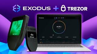  Exodus wallet tutorial - How to use it with Trezor