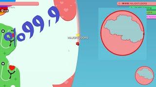 Paper.io World Domine All Map %9991  25 Kills  But Die 