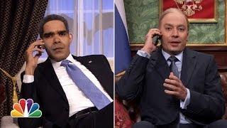 Obama & Putin Phone Conversation on Tonight Show