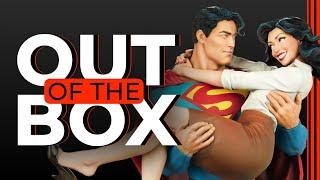 Superman and Lois Lane Diorama DC Statue Unboxing  Out of the Box