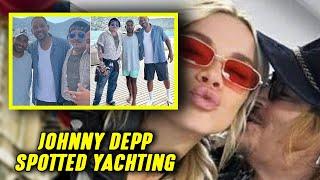Will Smith & Johnny Depp Unexpected Bromance On Luxury Yacht