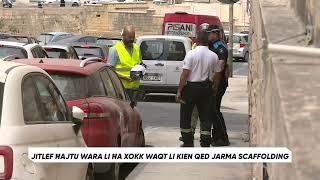 Raġel jitlef ħajtu wara li ħa xokk waqt li kien qed jarma scaffolding f’San Ġiljan