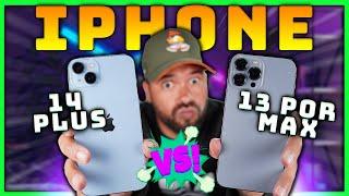 IPHONE 13 PRO MAX vs IPHONE 14 PLUS qual COMPRAR? 