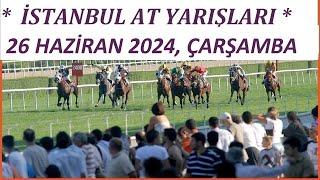 İSTANBUL AT YARIŞI YORUM VE TAHMİNLERİ 26 HAZİRAN 2024 ÇARŞAMBA ALTILI GANYAN