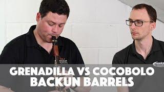 Backun Barrels  Grenadilla vs Cocobolo Wood  with Peter Cigleris