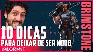 10 DICAS DE BRIMSTONE PARA DEIXAR DE SER NOOB  DICAS VALORANT