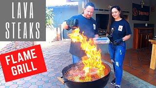 Steak Recipe Grill  Lava Steaks are the best flame grilled recipe