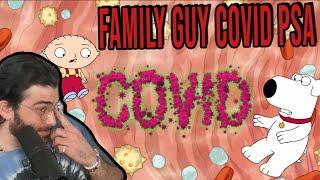 Hasanabi reacts to Family Guy Covid Vax PSA React Lord Hasan