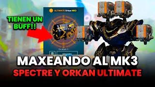 ¿CUANTO CUESTA MEJORAR LA VERSION ULTIMATE DEL SPECTRE Y ORKAN? War Robots WR