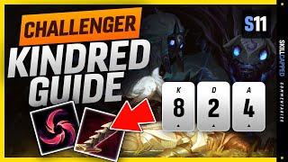 NEW CHALLENGER Kindred Tech - How To Play Kindred & HARD CARRY In Season 11 Guide