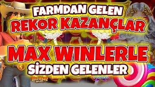 Slot Oyunları  Sizden Gelenler  Farmdan Rekor Kazançlar  Küçük Kasa Büyük Kazançlar  MAX WİNLER