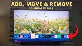 How to Add Move and Delete Apps on Samsung Smart TV