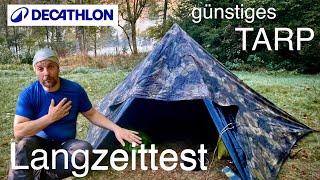 DECATHLON Solognac 3x3 TARP -- Camouflage im Langzeittest & Erfahrungen