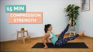 15 MIN Compression Strength and Mobility Workout for Press Handstands  Follow Along