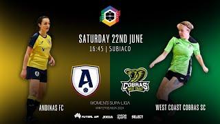R3  WSL Andinas FC vs West Coast Cobras