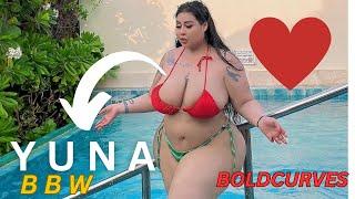 Yuna Bbw  Gorgeous Arabian Plus Size Curvy Model  Brand Ambassador  Biography  age & weight