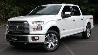 2015 Ford F-150 Platinum FX4 Start Up Test Drive and In Depth Review