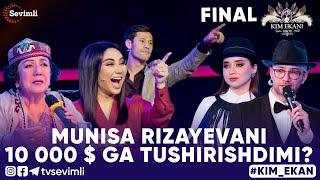 KIM EKAN SHOU FINAL MUNISA RIZAYEVANI 10 000 $ GA TUSHIRISHDIMI?