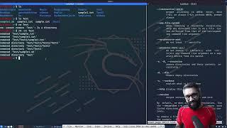 Basic Linux commands using Kali Linux