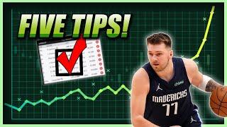 FIVE TIPS TO BUILD BETTER NBA DFS LINEUPS HOW TO WIN ON DRAFTKINGS