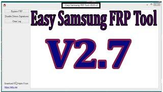 Easy Samsung FRP Tools New Version V2.7rao gsm