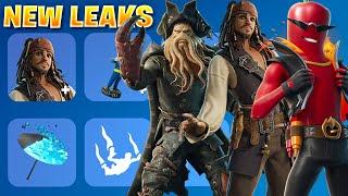 ALL *NEW* Fortnite Skins.. Jack Sparrow Davy Jones Summer