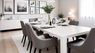Inspiring Dining Room Design Ideas 2024 Modern Dining Table Design  Home Interior Design Trends